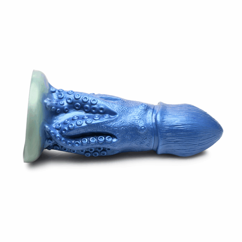 Cocktopus Octopus - Siliconen Dildo - Blauw - Image 4