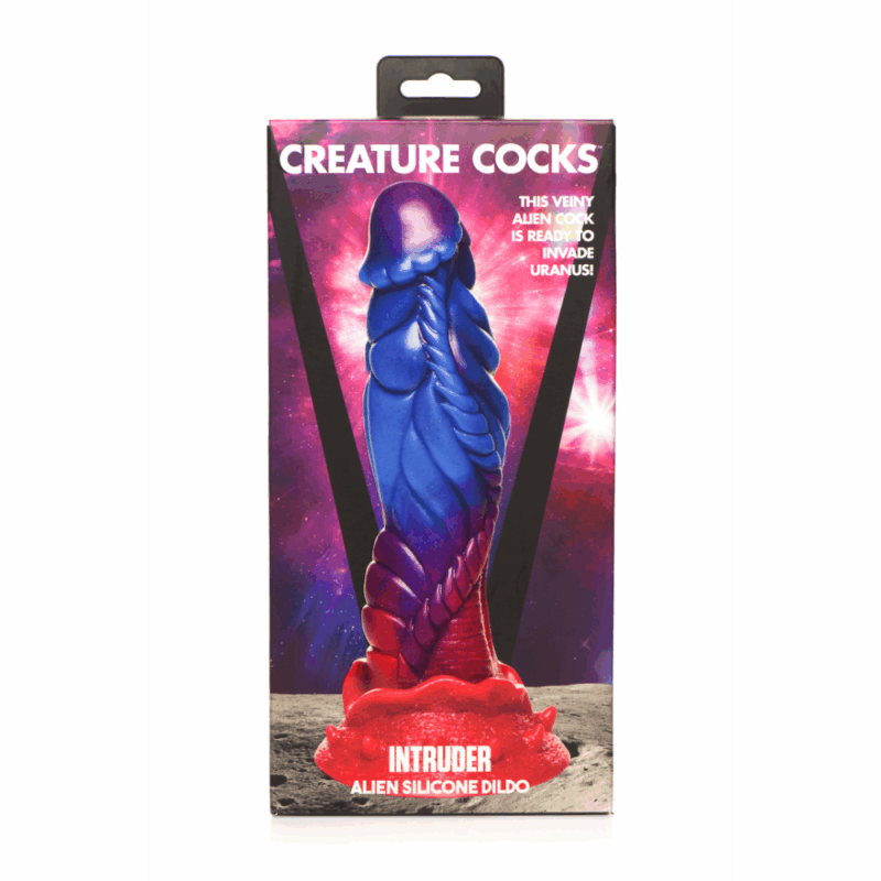 Intruder - Alien Silicone Dildo - Paars - Image 2