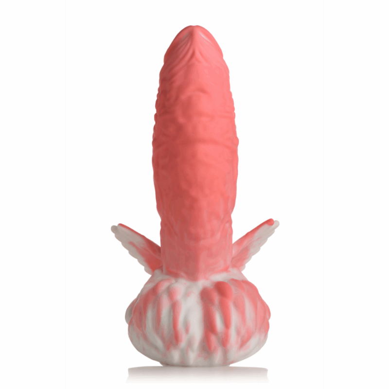 Pegasus - Pecker Winged Silicone Dildo - Roze - Image 3