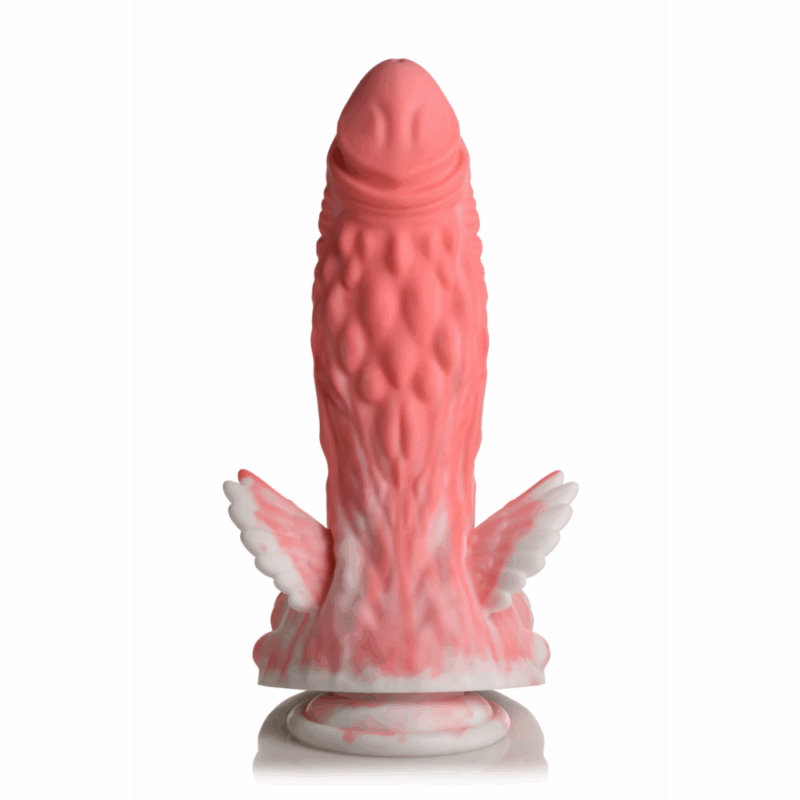 Pegasus - Pecker Winged Silicone Dildo - Roze - Image 4