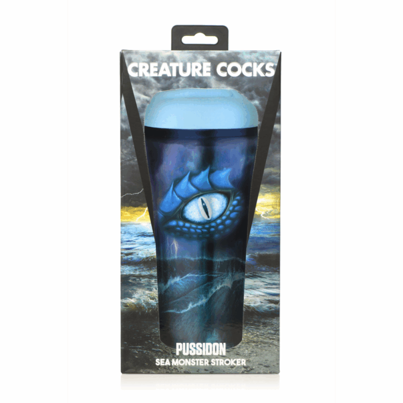 Pussidon - Zeemonster Stroker - Blauw - Image 2