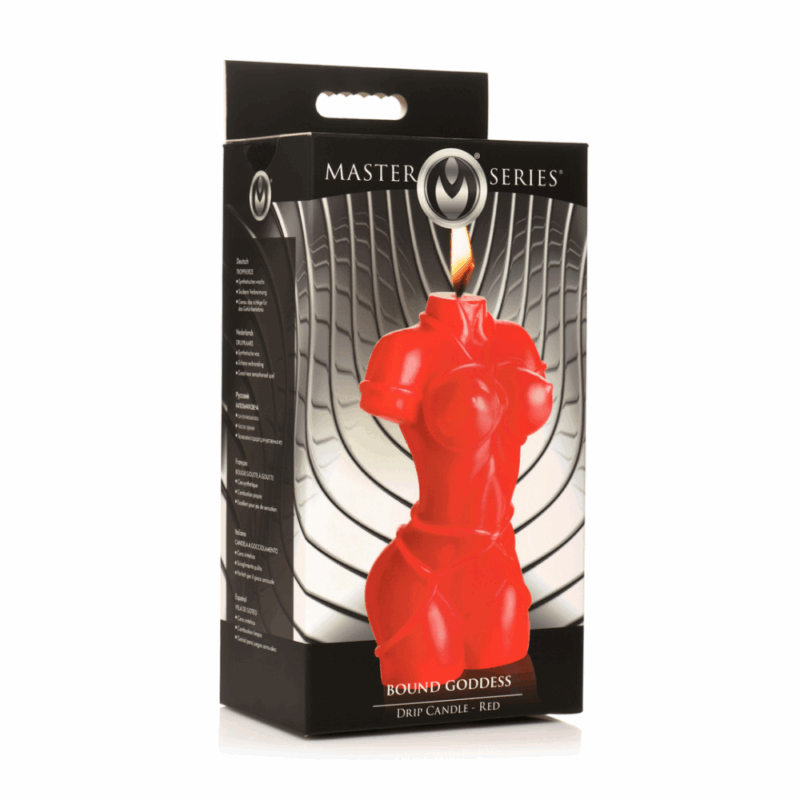 Bound Goddess - Dauwkaars - Rood - Image 5