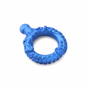 Poseidon's Octo-Ring - Siliconen Cockring - Blauw