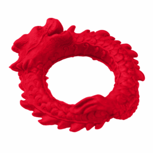 Rise of the Dragon - Siliconen Cockring - Rood