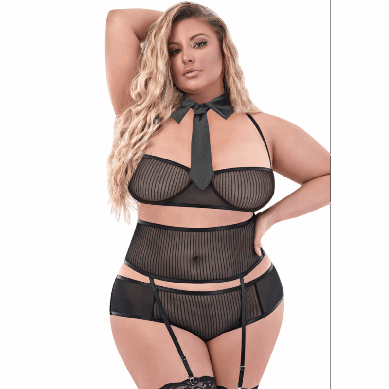 Kantoor Romper - 2X - Zwart