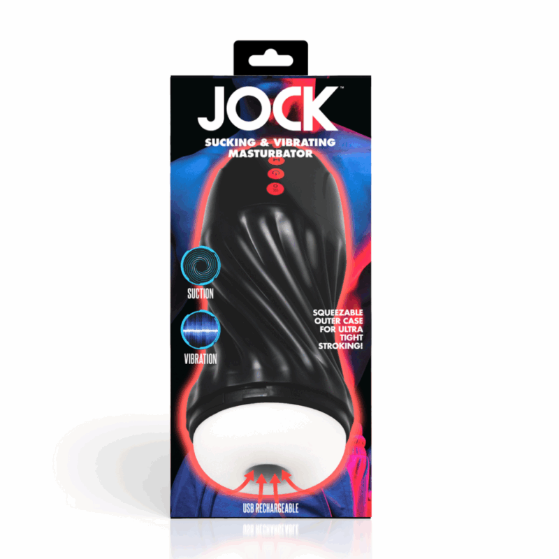 Zuigende en Vibrerende Masturbator - Zwart - Image 2