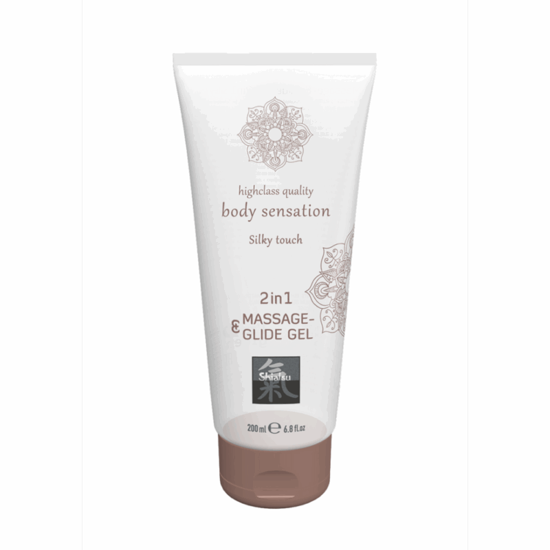 Silky Touch - 2 in 1 Massage en Glide Gel - 7 fl oz / 200 ml - Image 2