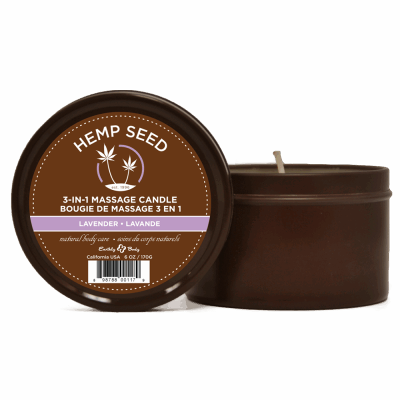 Lavendel Massagekaars - 6 oz / 170 gr