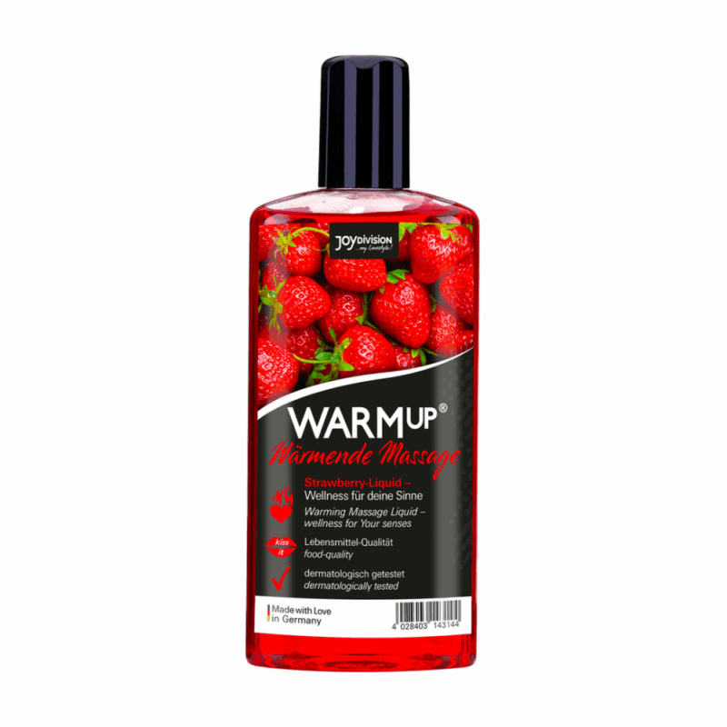 WARMup - Gearomatiseerde Verwarmende Glijmiddel - Aardbei - 5 fl oz / 150 ml - Image 2