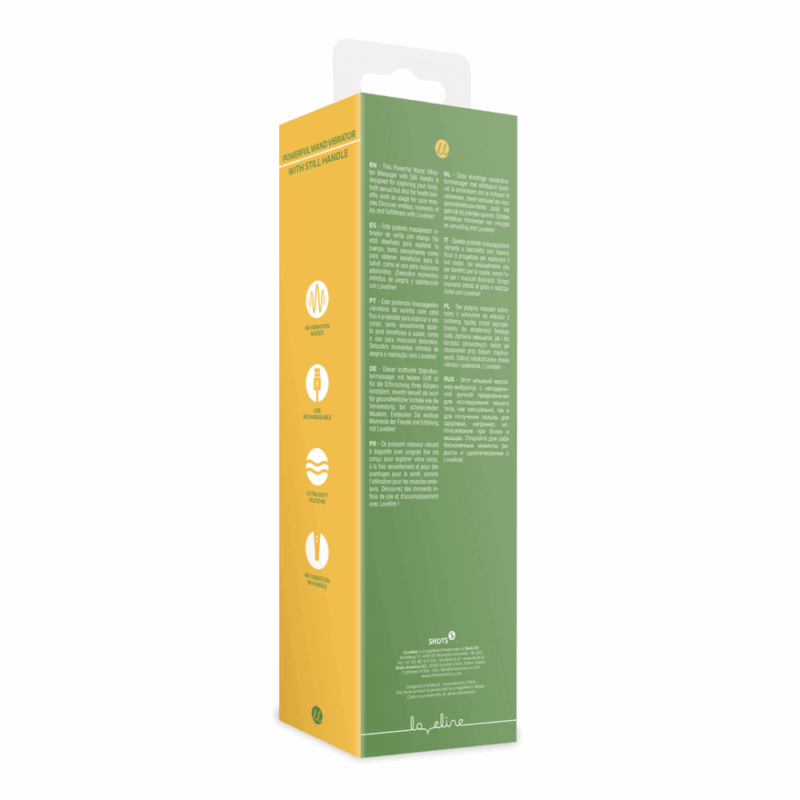 Krachtige wandvibrator met vaste handgreep - Image 2