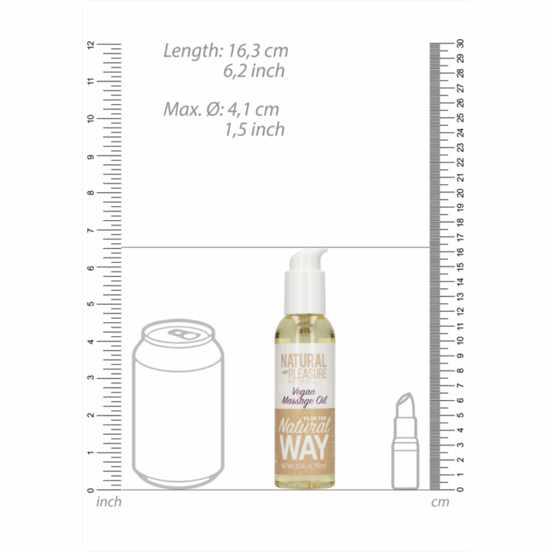 Vegan Massage Olie - 5 fl oz / 150 ml - Image 4
