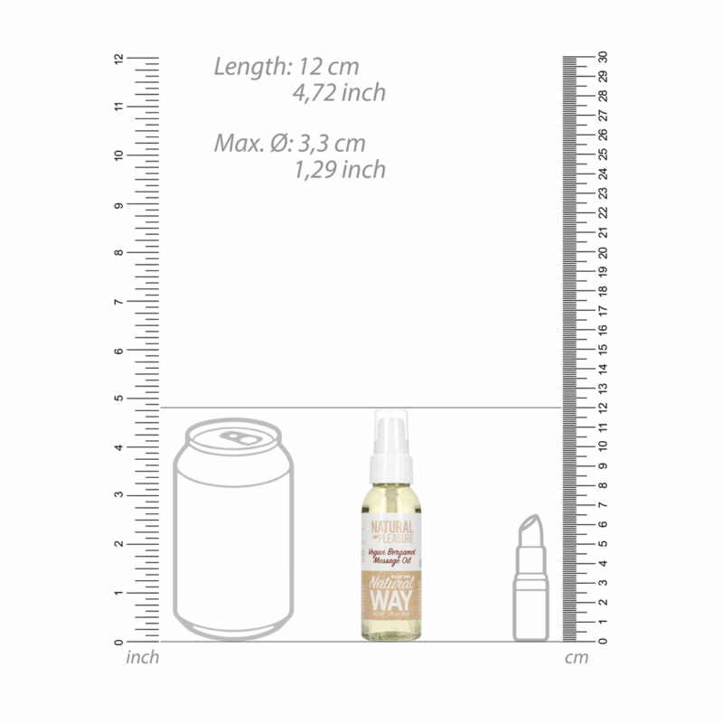Vegan Bergamot Massageolie - 1,7 fl oz / 50 ml - Image 4