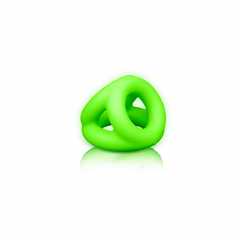 Cockring  Ball Strap - Glow in the Dark - Image 3