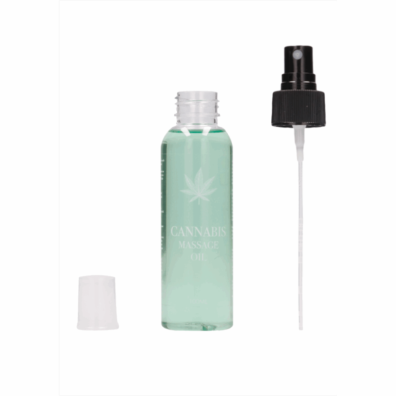 Cannabis Massageolie - 3 fl oz / 100 ml - Image 5