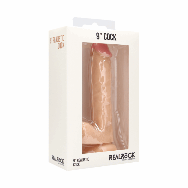 Realistische Cock met Scrotum - 9 / 23 cm - Image 3
