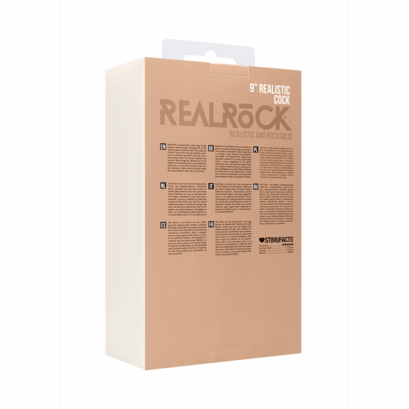 Realistische Cock met Scrotum - 9 / 23 cm - Image 2