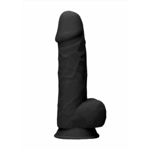Siliconen Dildo met Ballen - 9 / 21,6 cm
