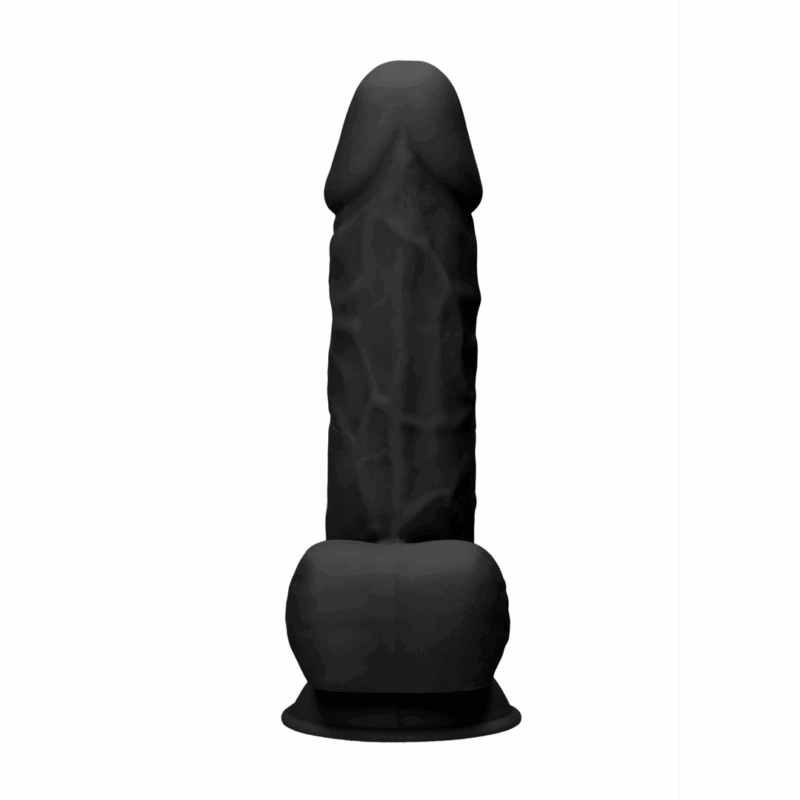 Siliconen Dildo met Ballen - 9 / 21,6 cm - Image 2