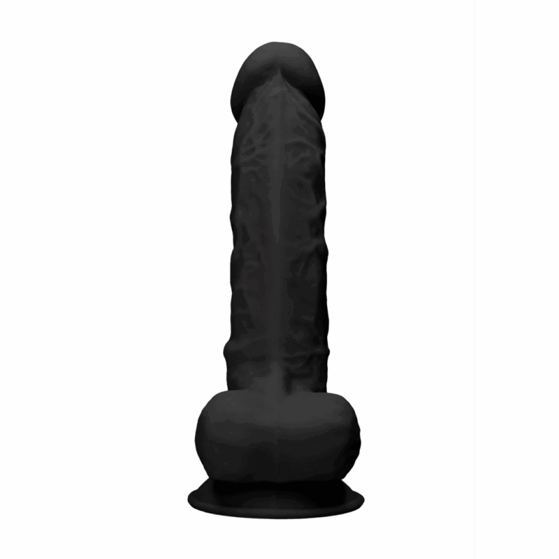 Siliconen Dildo met Ballen - 9 / 23 cm - Image 2