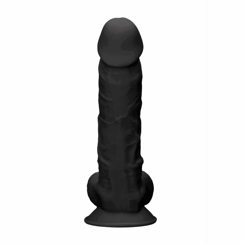 Siliconen Dildo met Ballen - 9 / 23 cm - Image 3