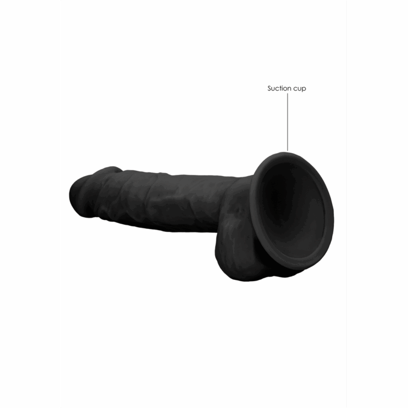 Siliconen Dildo met Ballen - 9 / 23 cm - Image 4