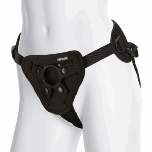 Platina Corset Harness met Plug