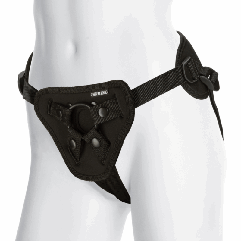 Platina Corset Harness met Plug