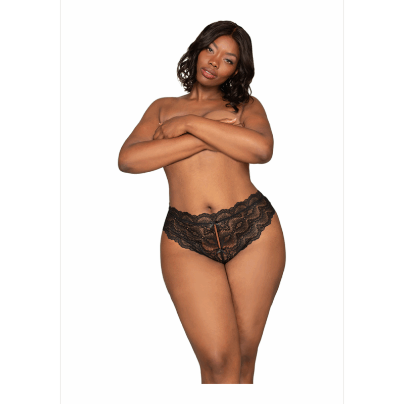 Kant Tanga Panty met Open Kruik - 1X tot 3X - Image 2