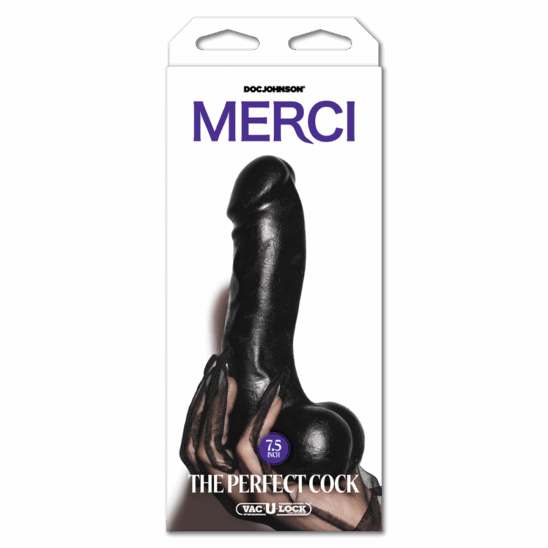 De Perfect Cock - 7.5 / 19 cm - Zwart - Image 2