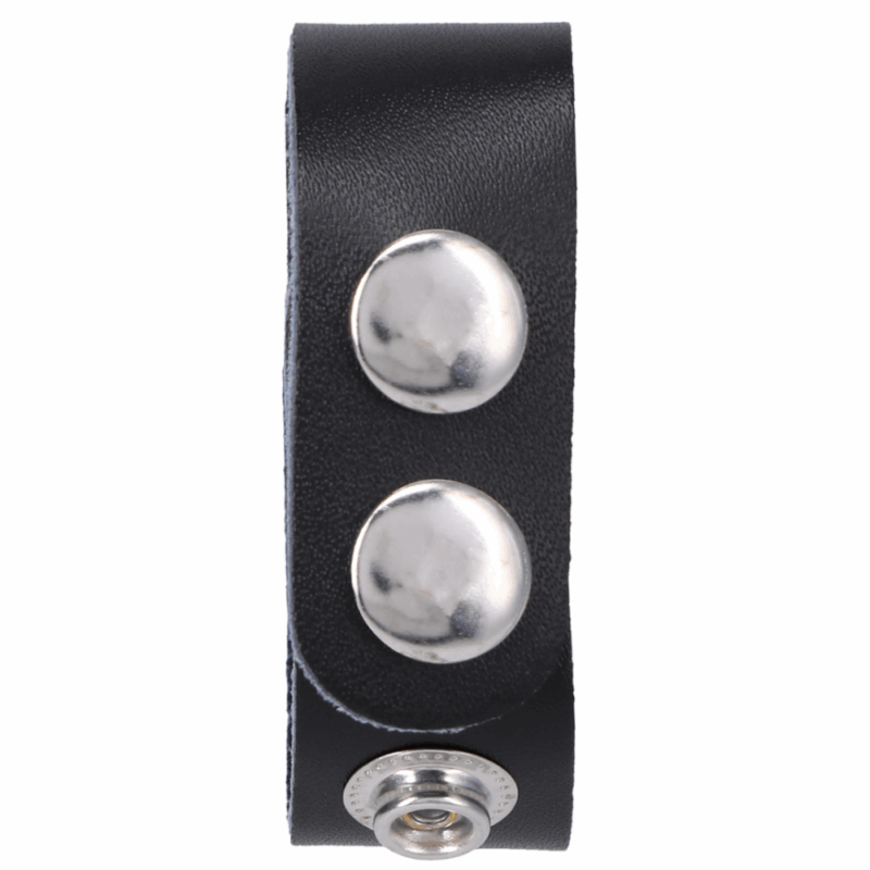 De Leather 3 Snap - Leather Cockring - Image 4