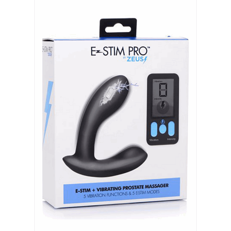 E-Stim Pro - Siliconen Vibrerende Prostaat Massager + Afstandsbediening