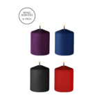 Tease Candles - Mix - 4 Stuks - Multicolor