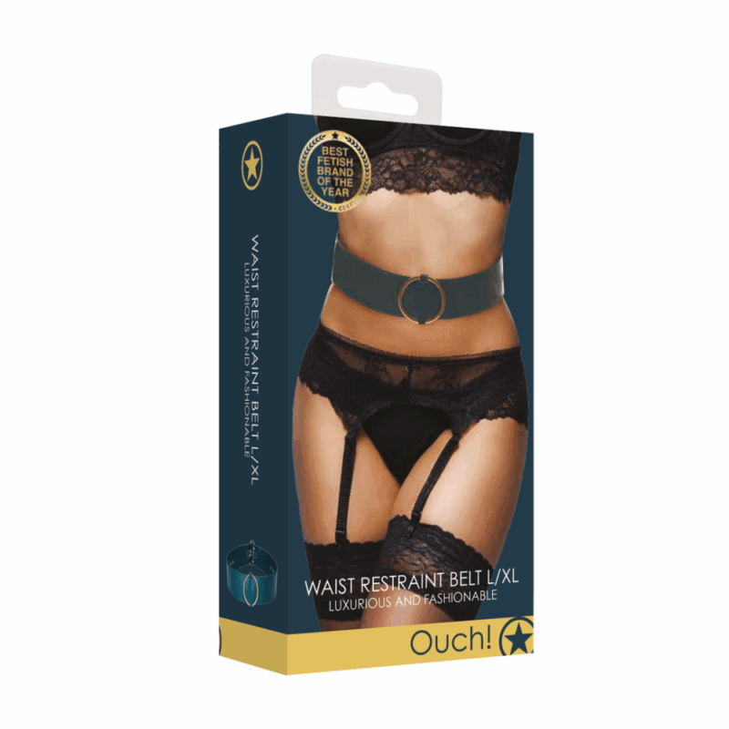 Waist Belt with Bondage Rings - Image 2