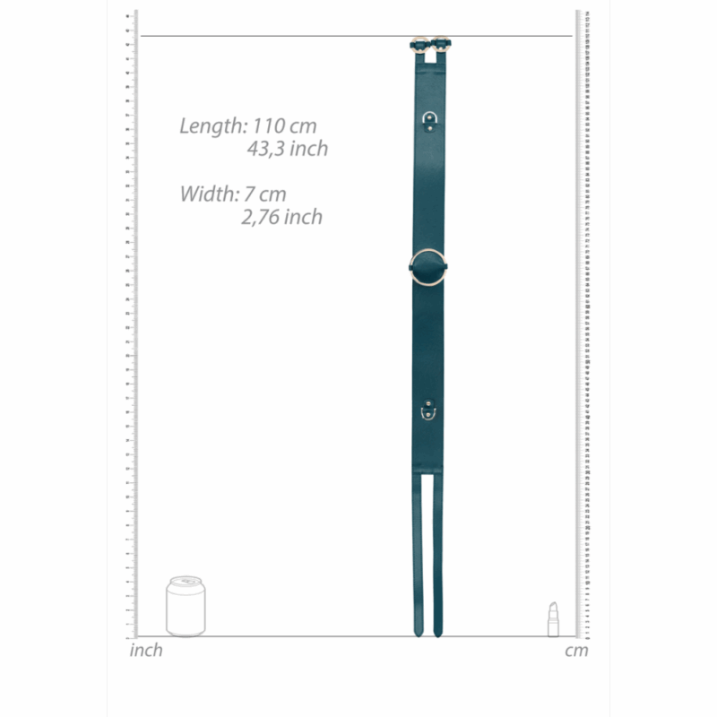 Waist Belt with Bondage Rings - Image 6