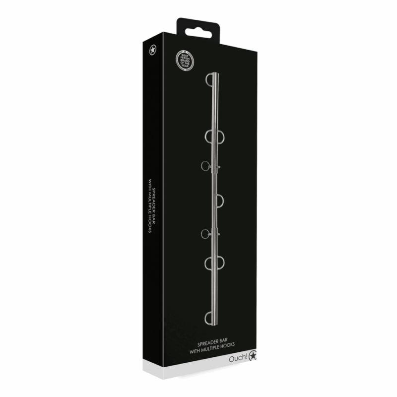 Spreader Bar met Meerdere Haken - Zilver - Image 5