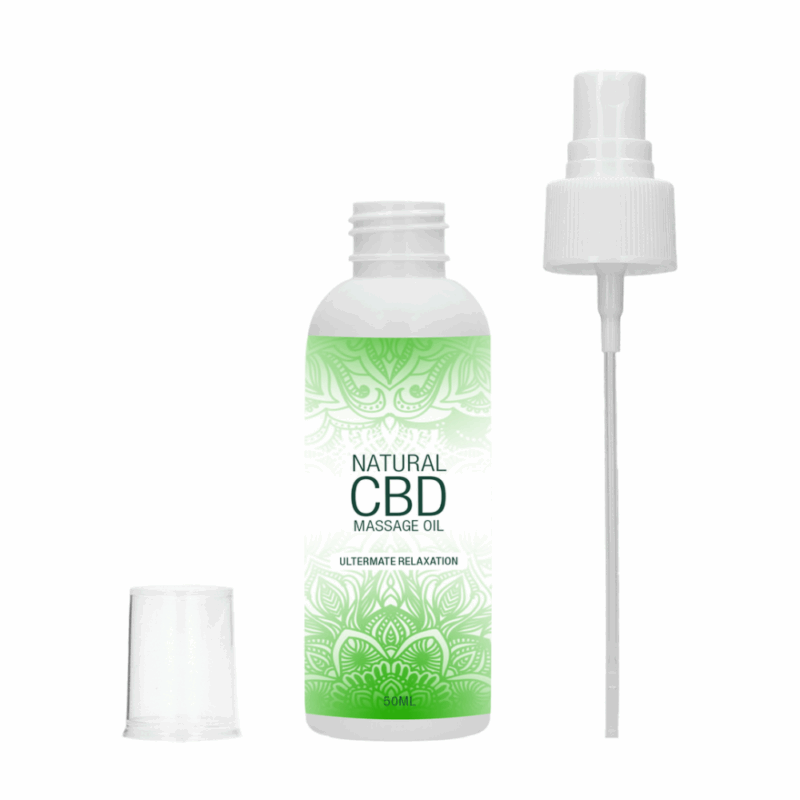 Natuurlijke CBD - Massageolie - 2 fl oz / 50 ml - Image 2