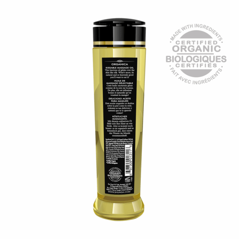 Organica Massage Olie - Groene thee - 8 fl oz / 240 ml - Image 4