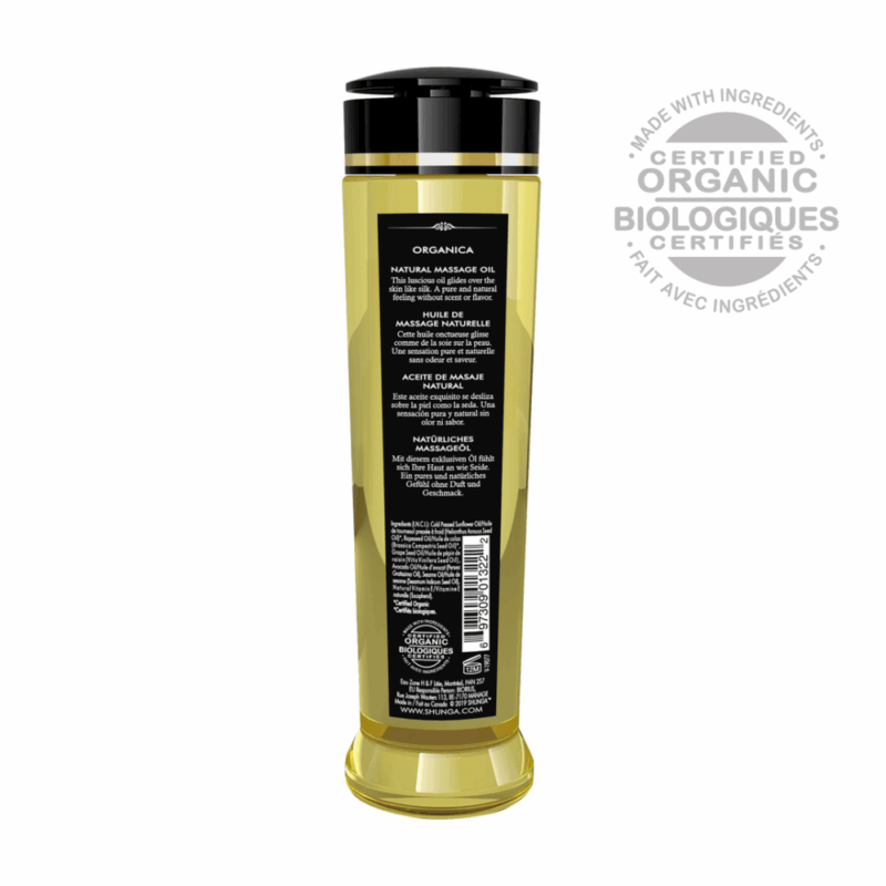 Organica Massage Oil - Natuur - 8 fl oz / 240 ml - Image 3