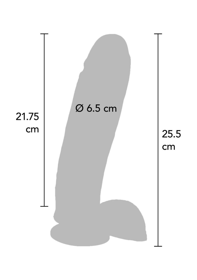 ToyJoy Get Real Vibrating 25.5 cm Dildo - Afbeelding 3