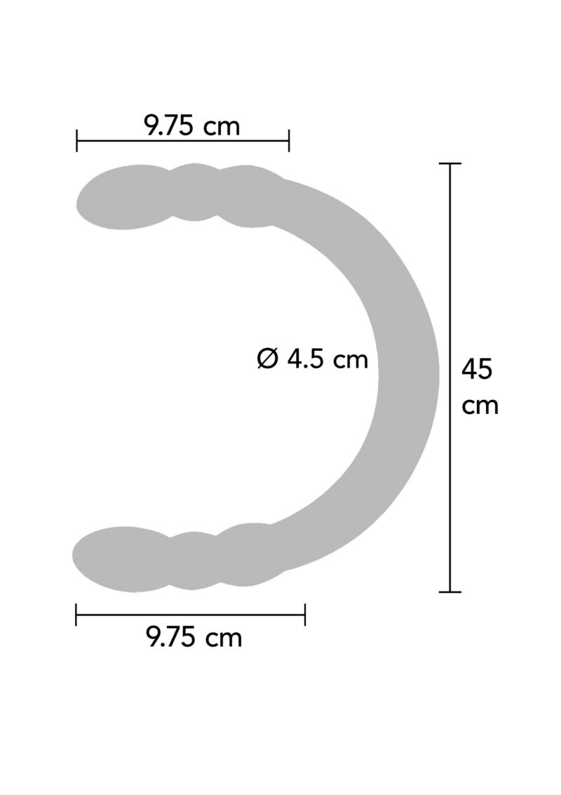 ToyJoy Classics Double Digger 45 cm Dong - Image 3