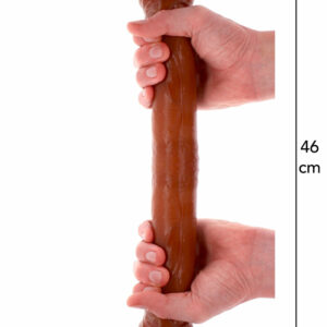 ToyJoy Get Real Silicone Foreskin Double Dong 46 cm