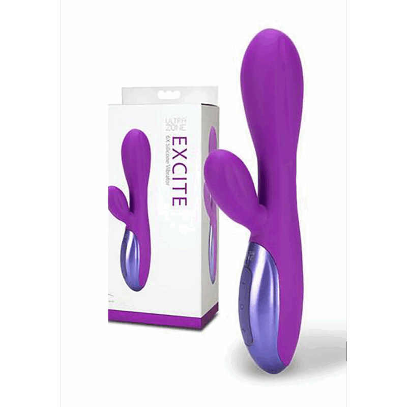 Excite - Silicone Rabbit Vibrator - Image 3