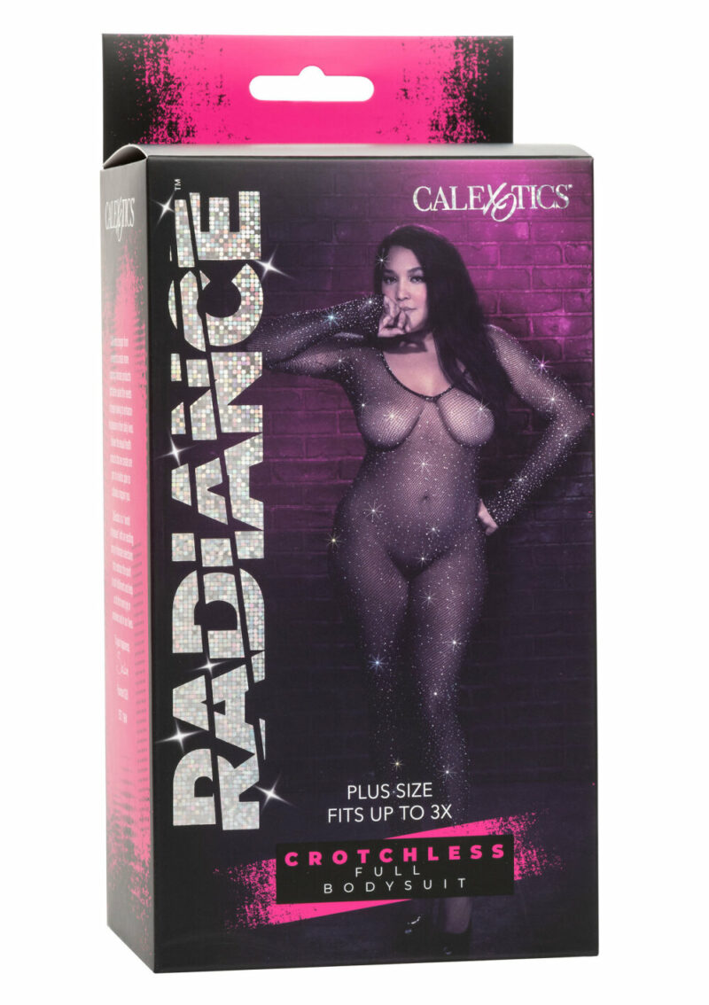 CalExotics Radiance Plus Size Crotchless Full Body Suit - Image 5