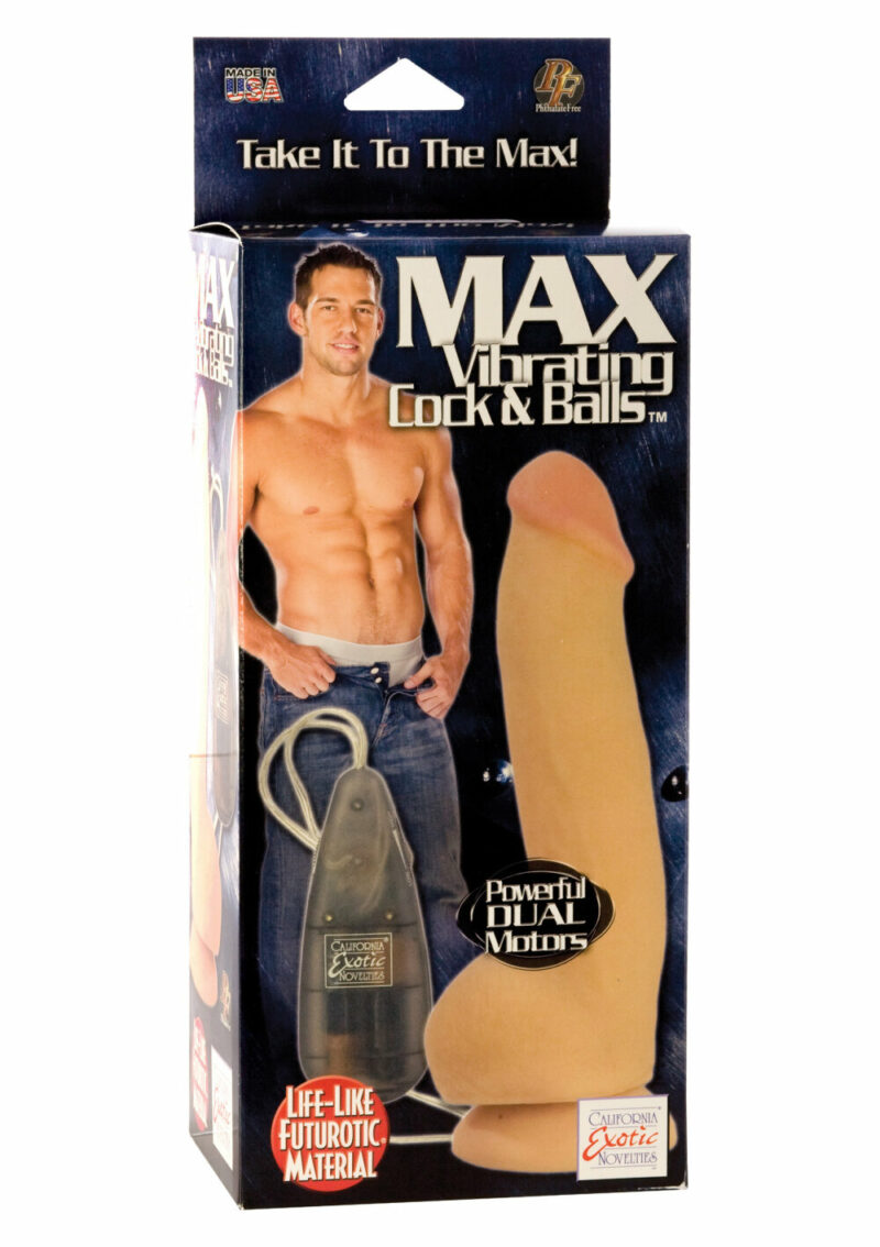 CalExotics Max Vibrating Cock & Balls - Image 2