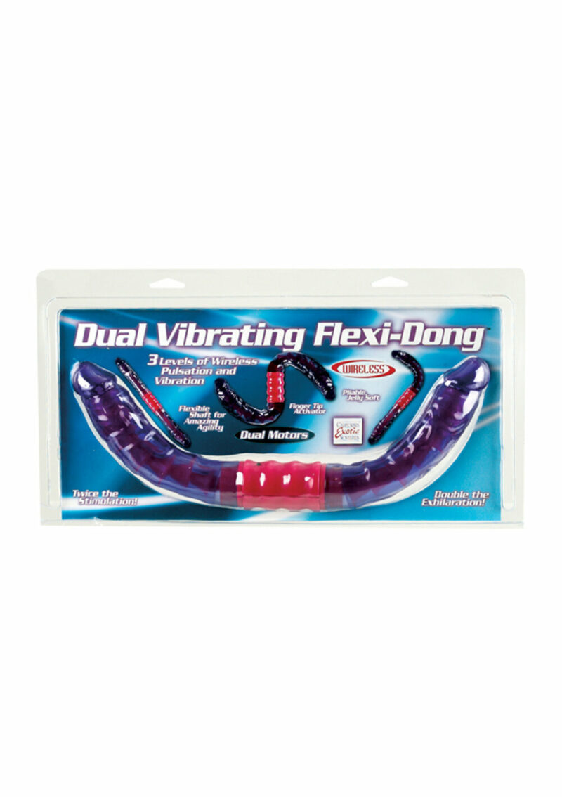 CalExotics Dual Vibrating Flexi-Dong - Image 2
