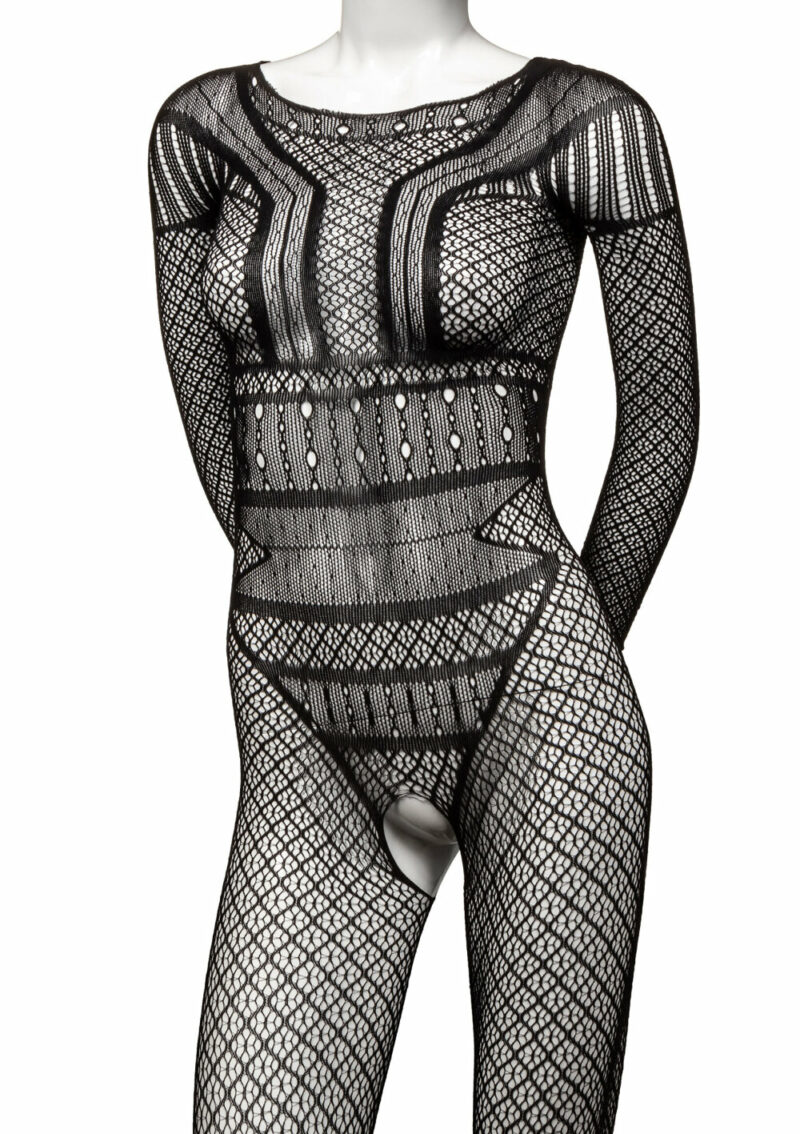 CalExotics Scandal Plus Size Full Length Lace Body Suit - Image 3