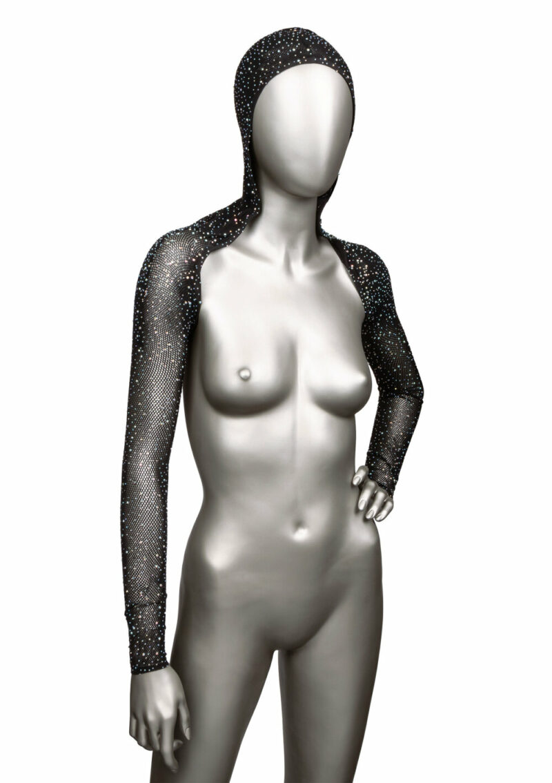 CalExotics Radiance Plus Size Hooded Shoulder Shrug - Image 3