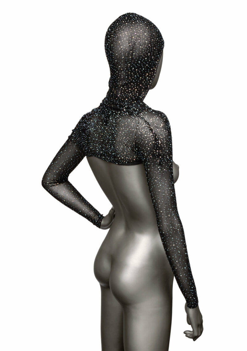 CalExotics Radiance Plus Size Hooded Shoulder Shrug - Image 4