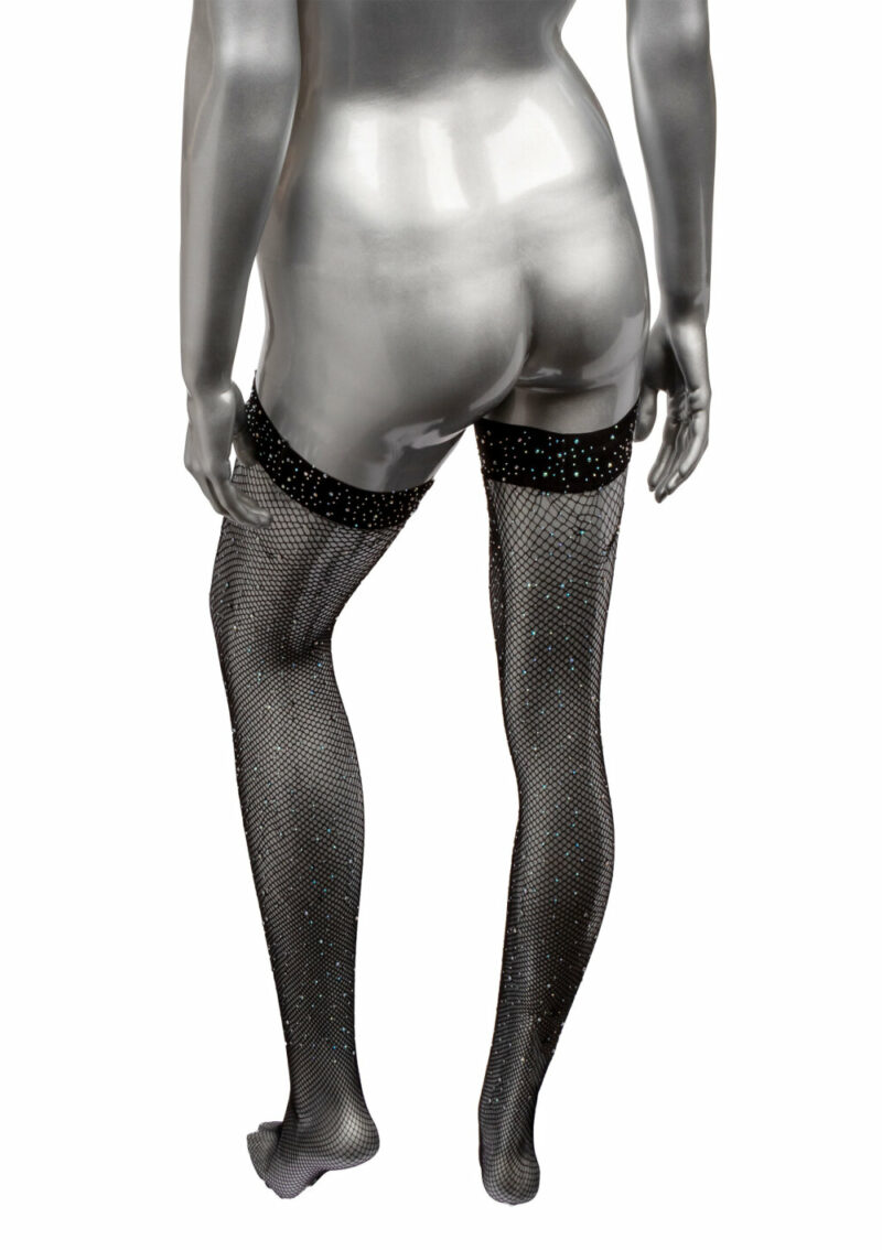 CalExotics Radiance Plus Size Thigh High Stockings - Image 4