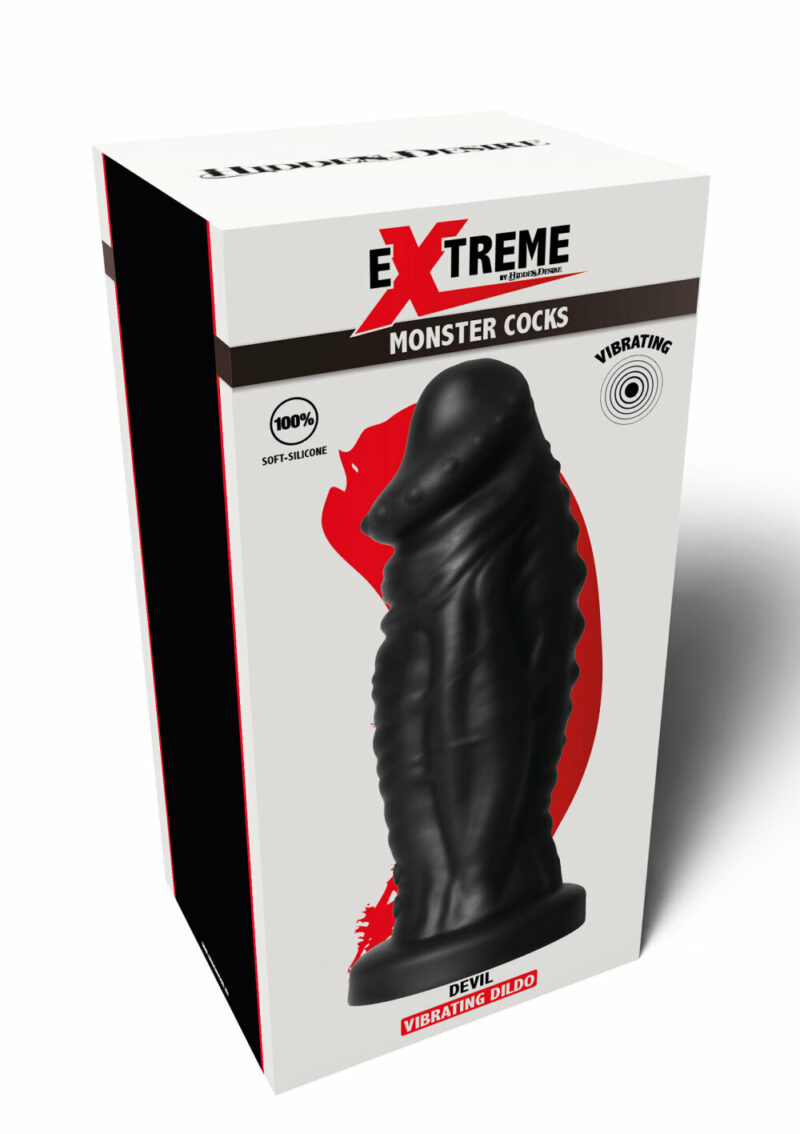 Hidden Desire Extreme Vibrating Devil Monster Dildo - Image 2
